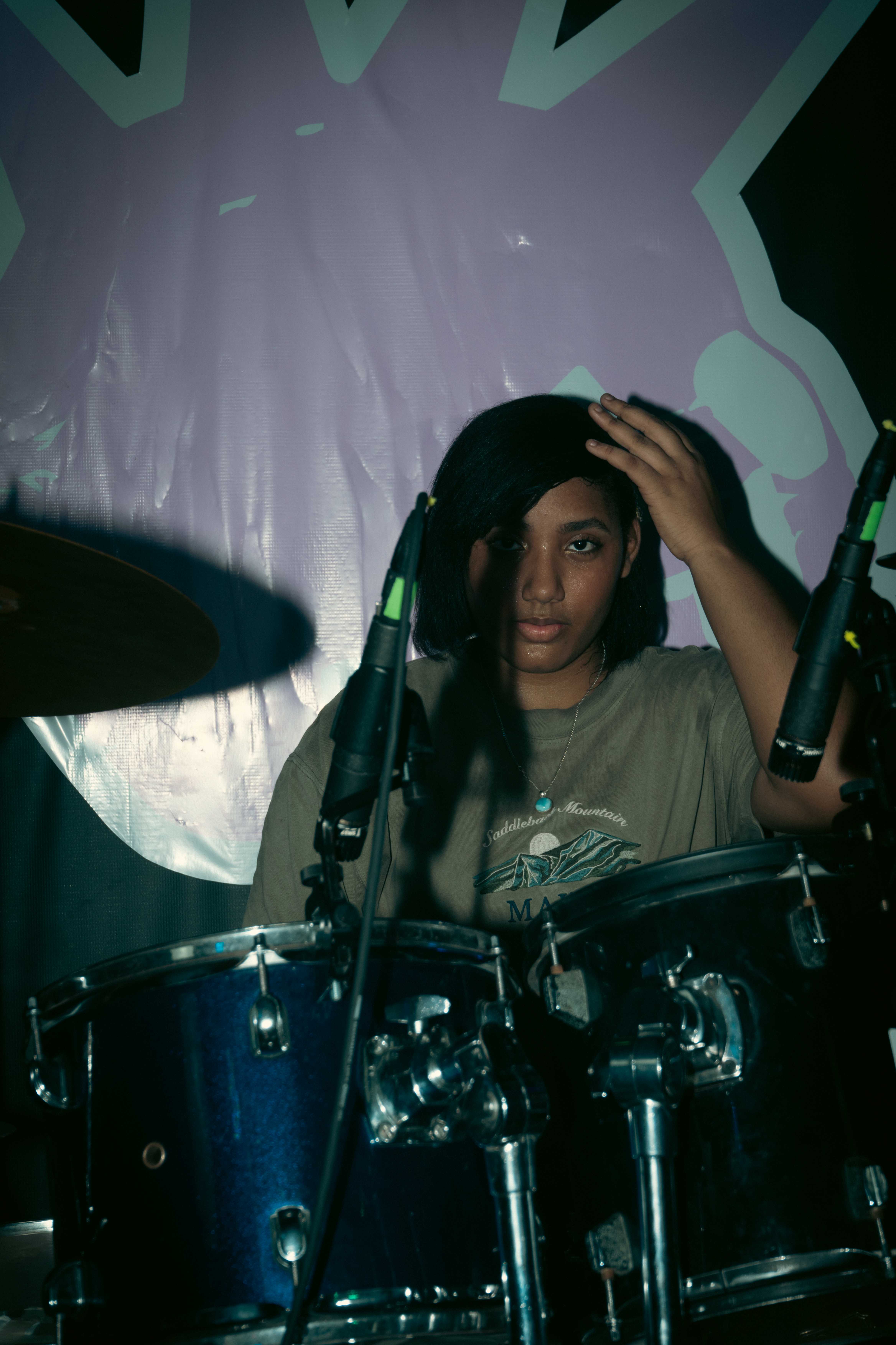 Luna (Elizabeth Fermin Vicioso) Baterista Dominicana en Grunjeo